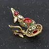 Pendientes decorativos pequeños de estilo étnico retro europeo y americano Suministro de fabricantes de origen Yiwu AliExpress WISH boutique Nuevo