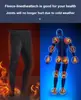 Pantalones de deportes de invierno para hombre con forro polar nuevos de secado rápido, cortavientos y cálidos, para fitness, jogging, senderismo al aire libre