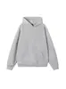Sudaderas de peso pesado con hombros caídos de moda, impresión de logo personalizado, ropa de trabajo con capucha, uniformes y ropa para equipos, bordado personalizado, sin cordón