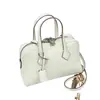 Bolso Tote de Cuero Genuino Personalizado de Fábrica Piel de Vaca Togo Bolso Boston Almohada Bolso de Mano para Viajero Bolso Victoria