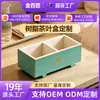Productos de resina de alta gama de lujo hechos a medida de fábrica para hoteles, caja de té de resina para hotel, caja de té hecha a medida para habitación de hotel