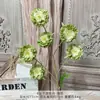 Flores Artificiais de Peônia de 6 Camadas para Decoração de Corredor de Casamento, Flores para Decoração de Salão de Casamento, Flores Artificiais de Plástico Arranjo de Flores DIY