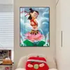 Pintura Decorativa de Animación de Dibujos Animados del Niño Mágico Nezha Pintura Colgante para Dormitorio Habitación de Estudiantes Habitación Infantil Pintura Colgante de Retrato Familiar