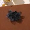 Otoño e Invierno Retro Versátil Estampado de Leopardo Malla Floral Tela Parches DIY Hecho a Mano Clips Laterales para Zapatos y Sombreros, Accesorios para el Cabello, Accesorios para Ropa y Vestidos