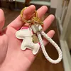 Llavero Hazte Rico Pronto, Creativo y Personalizado, Colgante Exquisito de Pareja para Hombres y Mujeres, Encanto Lindo para Bolso, Llavero de Coche