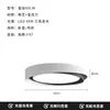 Luminária de teto Zhongshan estilo italiano para sala de estar, quarto e cômodo, protetora para os olhos, minimalista moderna, luxo leve, elegante, luminária de casa em formato redondo