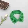 Série Colorida Tendência de Moda Transfronteiriça Miçangas Retrô Popular Colorido Primavera e Verão Versátil Camisas Suéteres Golas Falsas da Moda