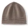 Gorro de Cachemira para Otoño e Invierno Gorro de Punto Cálido para Mujer Gorro de Punto de Cachemira Gorro Protector del Frío para la Cabeza Gorro para Ciclismo al Aire Libre Gorro para el Frío