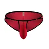 Moda Íntima Masculina Sexy Renda Fina Cueca Masculina Nylon Confortável Respirável Roupa Íntima de Alto Padrão D5019 Atacado