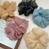 Estilo Coreano Tamanho Grande Super Fada Estilo Francês Anel de Cabelo de Intestino Grosso Rede Feminina Moda Corda de Cabelo de Tendão de Borracha Acessórios de Cabelo Elegantes para Meninas