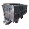El vagón minero de descarga lateral con riel curvo de un solo lado MCC1.6-6 está disponible para la venta