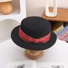 Sombrero de pescador estilo coreano para mujer, protector solar de primavera y verano, para playa, playa, informal, de paja, combina con todo.