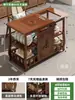 Mesa de Chá Integrada com Mesa de Chá, Nova Mesa de Chá Móvel, Pequeno Armário de Chá, Carrinho de Chá Doméstico para Ferver Água