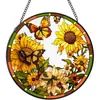 Nuevo colgante acrílico con temática de búho transfronterizo, divertido adorno de pájaro para decoración del hogar y arreglo de escenas