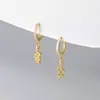 Pendientes de Plata de Ley S925 Nalan Pequeños Pendientes de Animal en Forma de Serpiente Estilo Cool Ins Pendientes de Moda de Lujo Accesible M01923