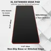 Alfombrilla de Ratón para Oficina de Negocios Personalizada Grande Ip Laptop Venta Caliente Transfronteriza Alfombrilla Negra de Escritorio para Gaming de Gama Alta