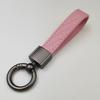 Chaveiro de carro simples personalizado criativo para homens e mulheres casal pingente de chaveiro padrão diamante argola de chaveiro joias atacado