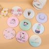 Espejo Pequeño Estilo Dibujos Animados Sanrio Kuromi, Espejo de Maquillaje Portátil, Espejo de Mano, Material ABS