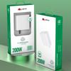 Cargador Juli Niu de 120 W, totalmente compatible con carga superrápida de 66 W, 40 W, 200 W, compatible con Fruit PD20W, cabezal de carga de 5 A.