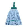 Mopa de fibra ultrafina, engrosada, 100% poliéster con borde de nailon, mopa de suelo absorbente de agua, ligera para uso doméstico, adecuada tanto para uso húmedo como seco