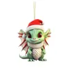 Amazon Cross-Border Novo Produto Dinossauro Fofo Carro Baixo Enfeites Enfeites de Árvore de Natal Decorações para Casa