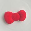 Nuevos Accesorios de Ropa de Color Caramelo Ultrasónicos Lazo KT DIY Adorno para la Cabeza Clip para Flequillo Accesorios Decoración de Carcasa para Teléfono Móvil