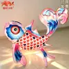 Feria del Templo del Festival de Medio Otoño Celebridad de Internet Colgando Farolillos de Flores Luminosos Se Pueden Hacer Según Fotos Otros Peces Dorados No Se Pueden Dibujar