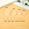 Adesivo de vidro Time Gem com dois lados planos e redondos, arte em unhas, cartão de cores, faça você mesmo, material de vidro transparente alto