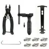 Cortador de Cadena de Bicicleta con Bungee, Herramienta de Reparación de Cadena de Bicicleta, Cortador de Cadena de Bicicleta de Montaña, Extractor de Cadena de Bicicleta
