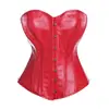 Corsé de Acero PU Estilo Palacio con Hebilla de Acero para Mujer, Moldeador Corporal Sexy Simple para Dar Forma al Busto, Lencería, Fuente de Aliexpress, Dropshipping