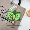 [Em Estoque] Sorte e Azar Longe Folha de Toranja Fofa Boneca Pingente Brinquedo de Pelúcia Presente Infantil Atacado
