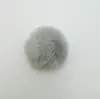 Shangtuo 7.5cm Venta al por mayor de colgantes de bola de pelo de conejo rex sintético, accesorios y componentes de fieltro