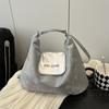 2025 Nuevo Bolso de Hombro de Lona Combinable Tote para Viajero Lindo Gran Capacidad Mochila Escolar para Estudiantes Bolso de Mano Pequeño y Fresco
