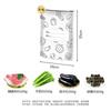 Bolsa de aluminio para conservación de alimentos congelados, sellada, gruesa y autosellante, ideal para cocinas japonesas.