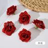 Gota de rocío creativa, gota de agua, pequeña rosa de cinco ángulos, simulación de flor, decoración DIY, rosa de rocío, flor, accesorios para el cabello