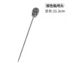 Espetos de Cocktail de Aço Inoxidável 304 para Bebidas com Frutas, Espetos de Vinho, Espetos de Azeitona, Agulhas de Cocktail de Bar, Metal Decorativo