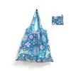 Bolsa de Compras Plegable, Nueva de Gran Capacidad, Bolsa Plegable Ecológica en Stock, Bolsa de Tote de Almacenamiento Plegable Portátil Impresa Creativa