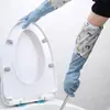 Nuevo color serie Moranti guantes de limpieza para el hogar cocina lavar platos lavar ropa protector de manos invierno forro polar cálido
