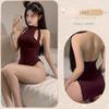 Não para estar à altura da diversão juvenil cueca uniforme tentação retrô cheongsam pijama sexy camisola role-playing paixão livre