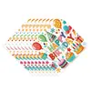 Decoraciones para Fiesta Temática con Estampado de Globos de Colores Platos de Papel Desechables, Servilletas, Vasos de Papel, Juego de Vajilla al por Mayor