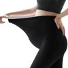 Pantalones de cintura alta ajustados y elásticos de algodón puro cómodos de primavera y otoño de Yinxiuli Leggings de primavera y otoño con borde cruzado