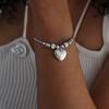 Europa y Estados Unidos Nuevo Pulsera Antigua de Acero al Titanio Galvanizado Color Libre Nicho Personalidad Retro Exagerado Ojos Colgante Pulsera