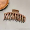Novo Prendedor de Garra de Osso de Dragão de Silicone Macio Transfronteiriço, Prendedor de Tubarão, Seguro e Anticolisão, Acessório de Cabelo Durável e Macio para Mulheres