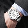 Reloj para Hombres Mayores, Reloj Digital Mecánico Grande para Mujeres de Mediana Edad y Mayores, para Parejas y Padres, Cuarzo Impermeable