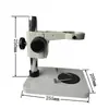 Soporte de Microscopio Accesorios de Ajuste de Soporte de Enfoque y Elevación Placa Base Stszm Ajuste Grueso Fino Engranaje Metálico