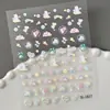 Pegatinas de Arte para Uñas Estrella de los Deseos Transfronterizas 3D Divertidas Estrella Macarrón Luna Pegatinas de Uñas en Relieve DIY Modelo Sl
