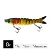 Señuelo biónico impreso en 3D 19g cebo hundible multisección para pesca en agua dulce y salada, adecuado para lobina de boca grande y blackfish