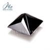 Piedra Suelta de Moissanita Negra Se Puede Montar como Cara de Anillo, Piedra Suelta para Joyería, Se Puede Enviar Individualmente, Piedra Negra de Diamante para Joyería
