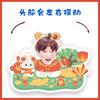 CRAVITY an Chengmin canción Hengjun Jiang Minxi cabeza sacudidora eléctrica decoración de escritorio música mecedora TikTok mismo estilo plato de pie