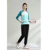 Camiseta de manga larga para bádminton de Otoño e Invierno, uniforme para hombre y mujer, camiseta de equipo de secado rápido, traje de uniforme de tenis de mesa para niños, impresión